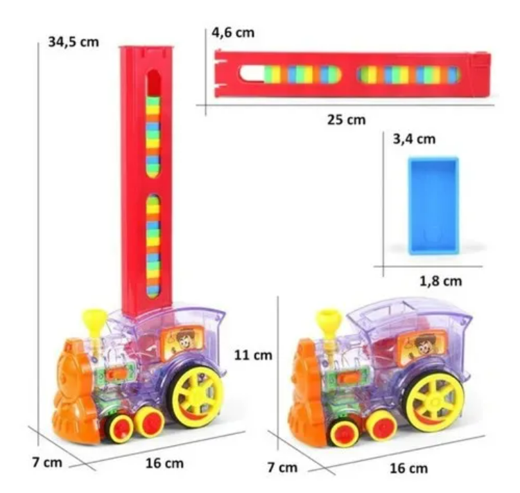 TREN DE DOMINÓ AUTOMÁTICO | DOMITRACK™